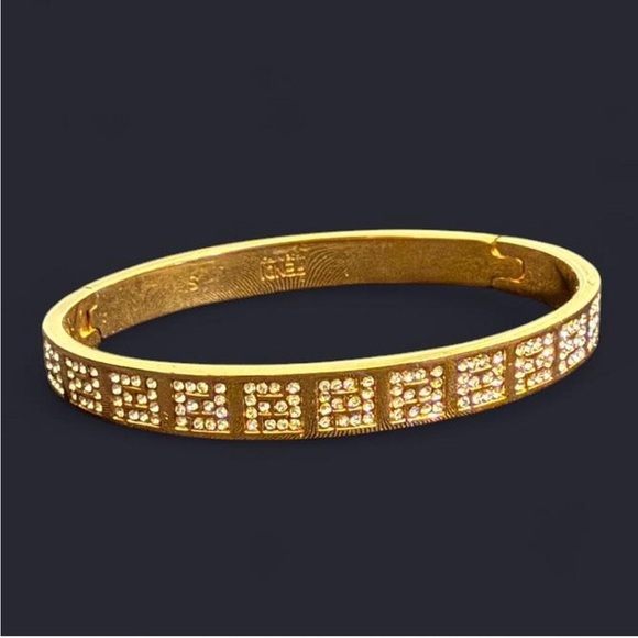 Fendi Jewelry - Forever Fendi Crystal Bracelet